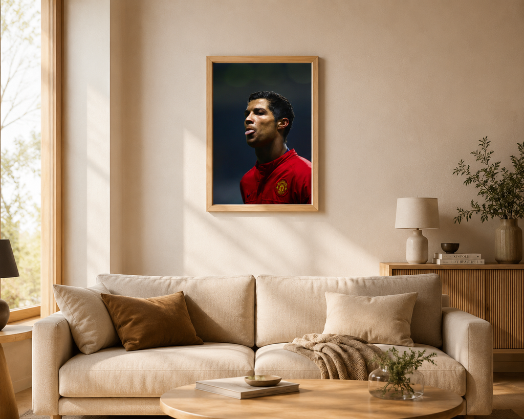 Cadre Cristiano Ronaldo 2008 (Man United)