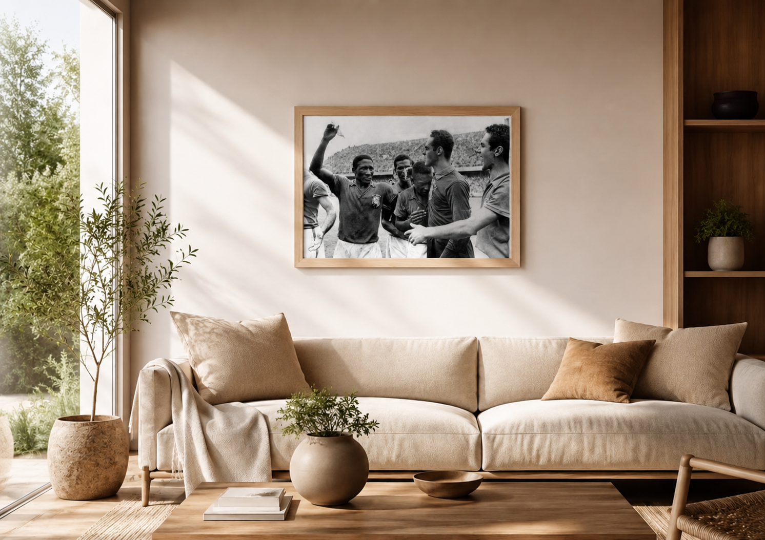 Cadre Pelé Brésil 1958 (World cup)
